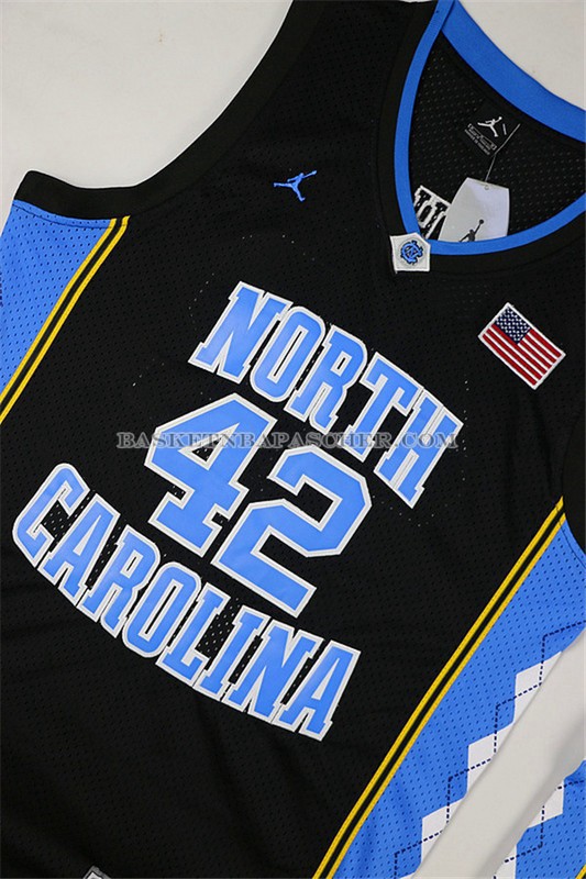 Maillot NCAA Universidad de Carolina del Norte Stackhouse Noir